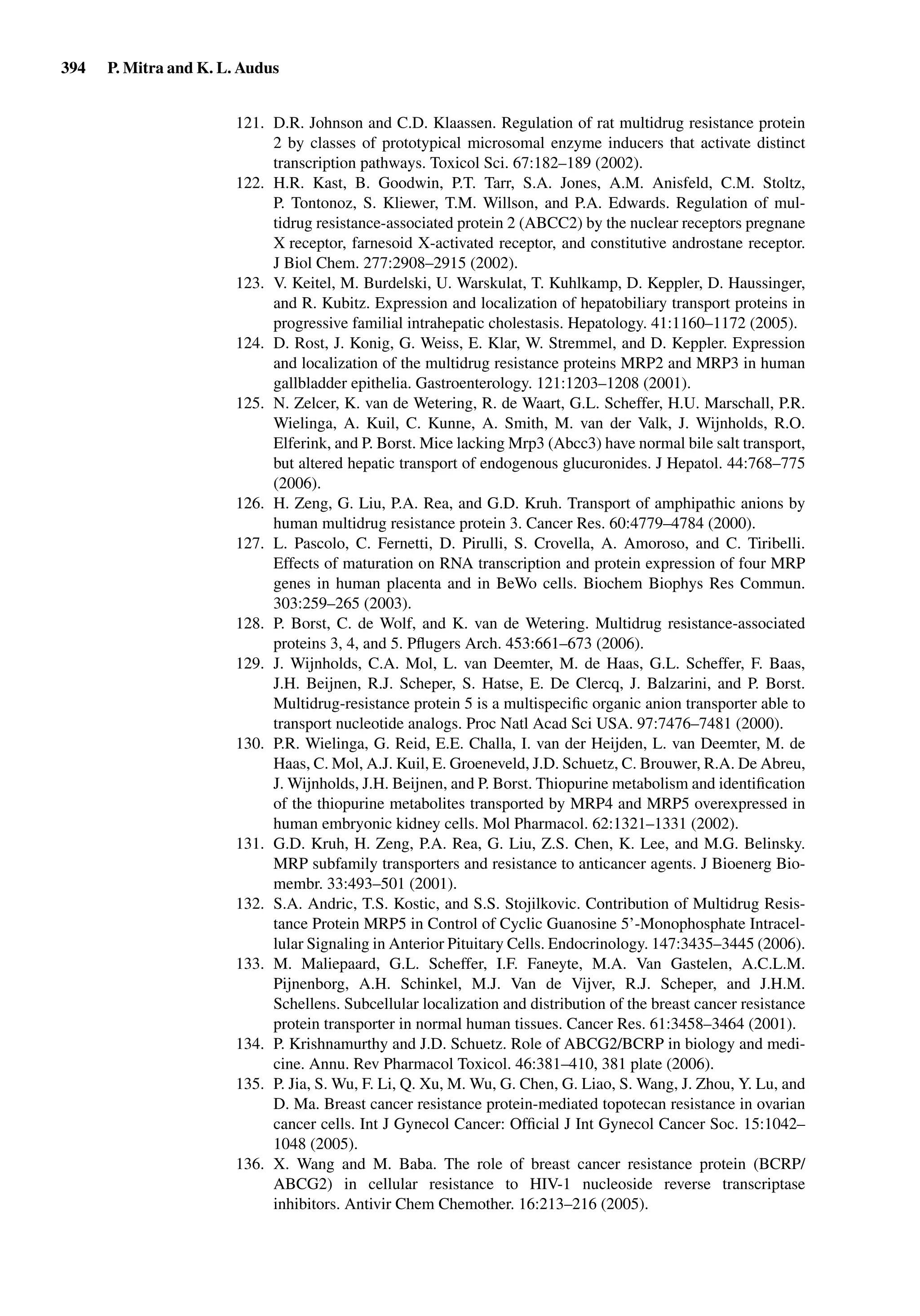 Drug Absorption Studies  2008