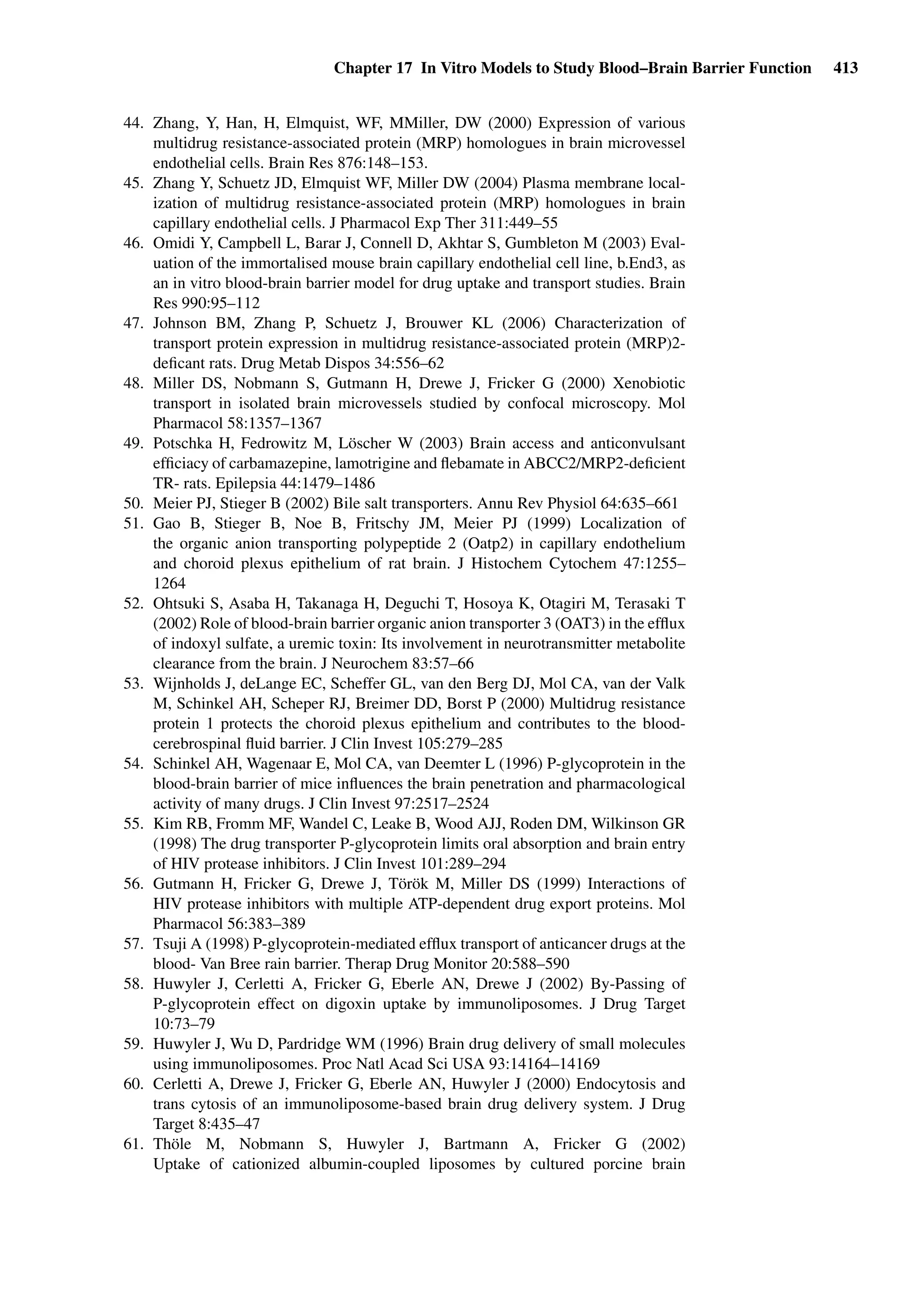Drug Absorption Studies  2008