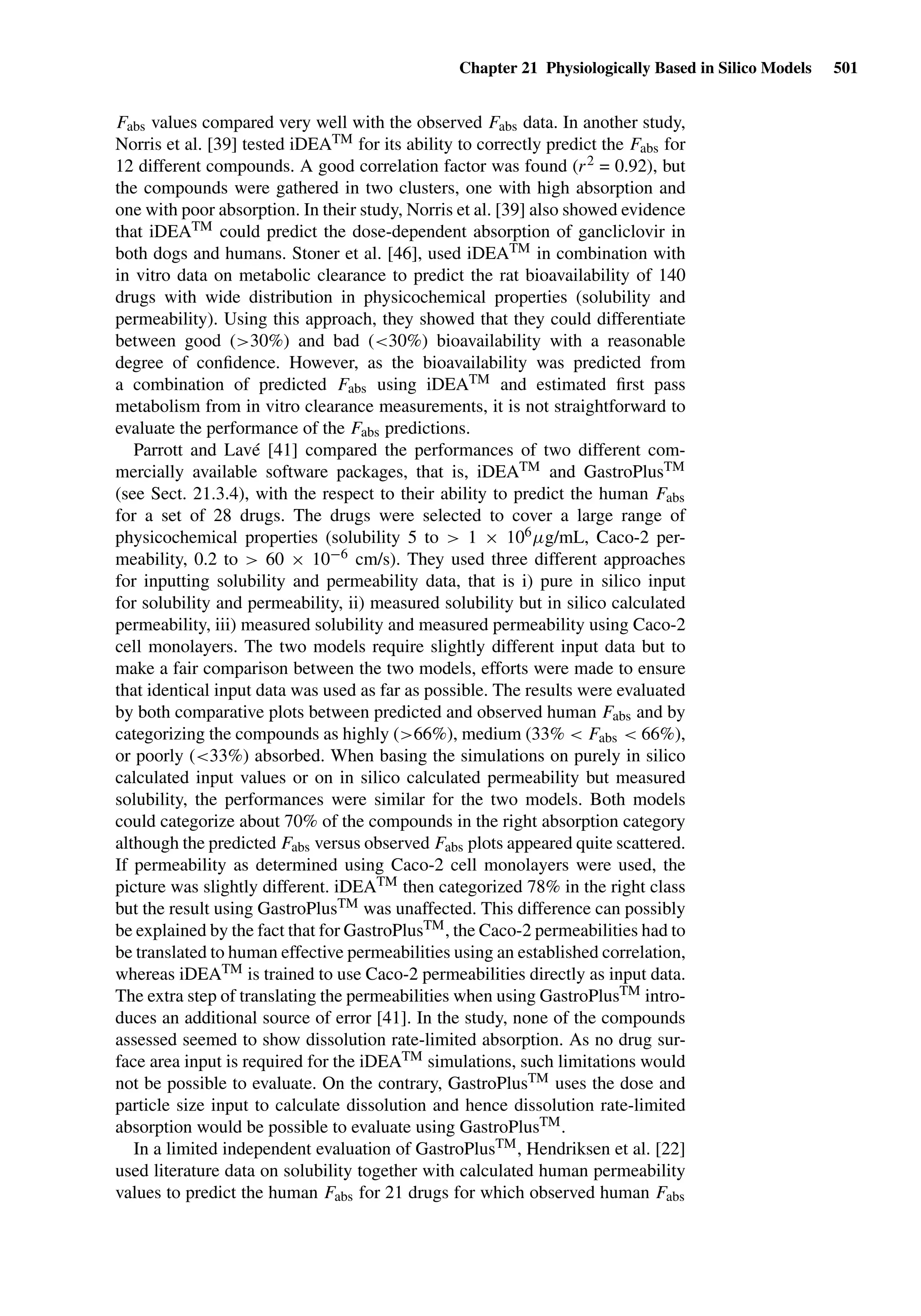 Drug Absorption Studies  2008