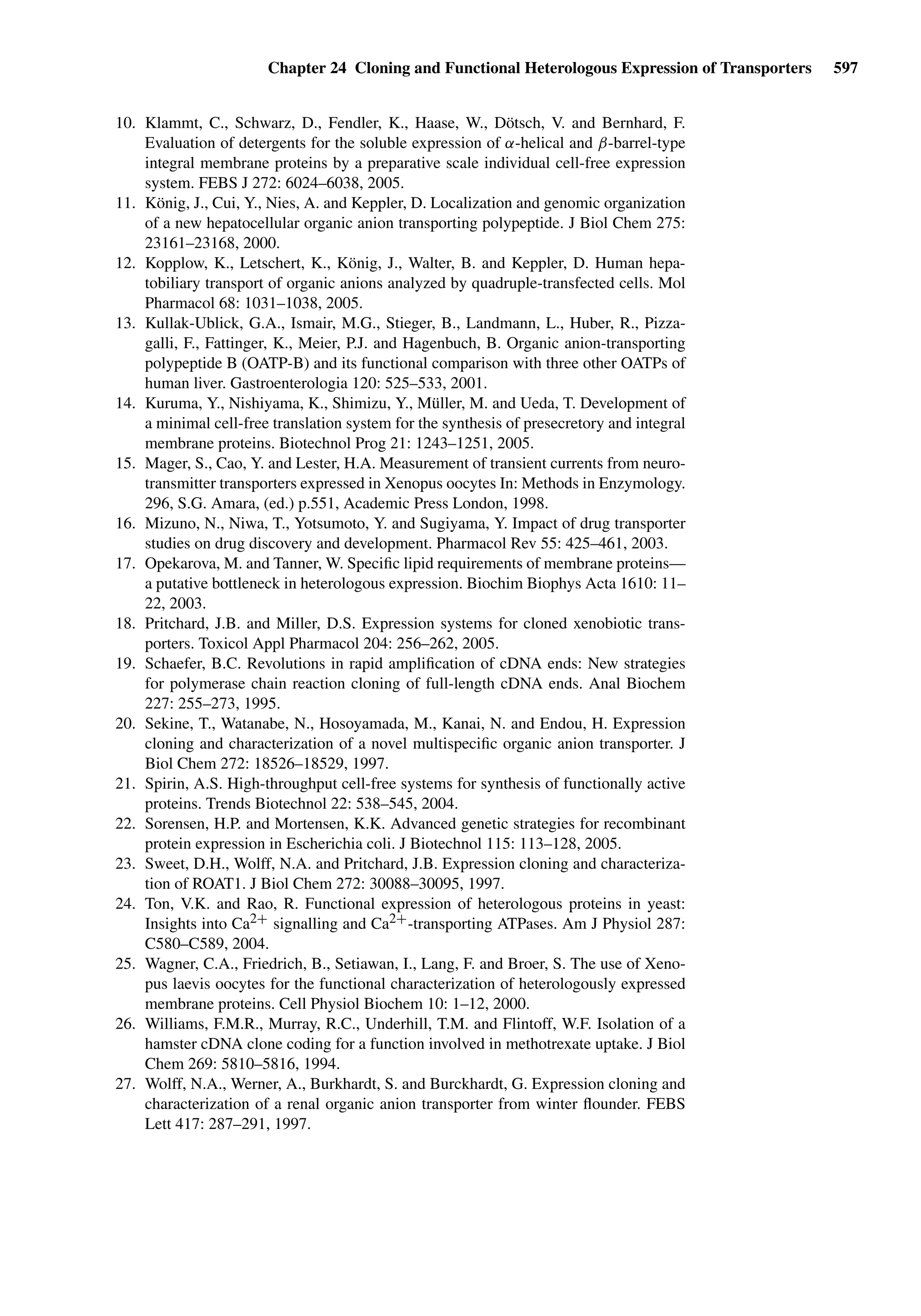 Drug Absorption Studies  2008