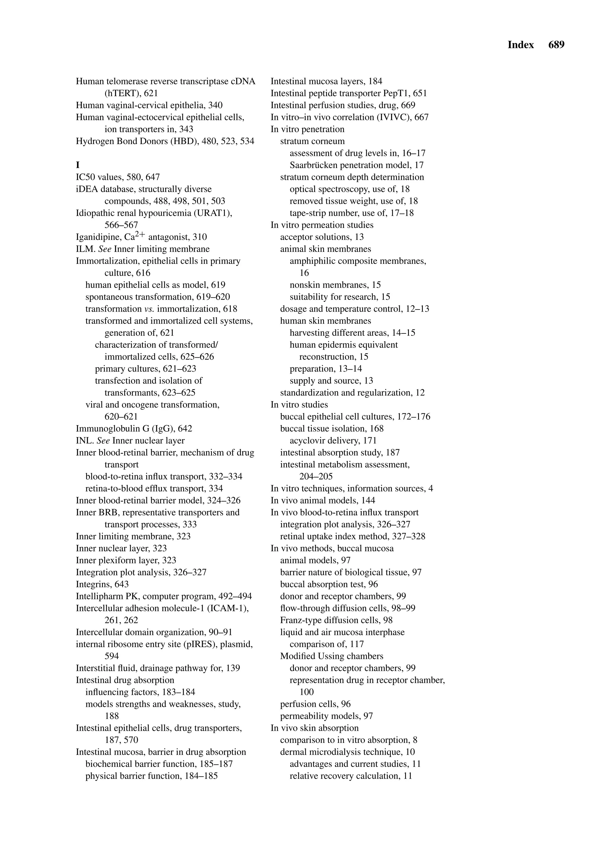 Drug Absorption Studies  2008