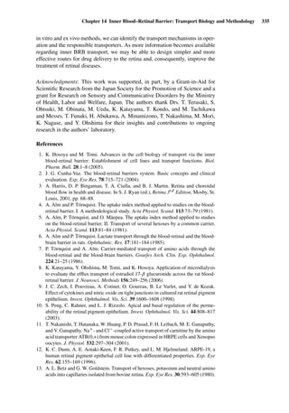 Drug Absorption Studies  2008