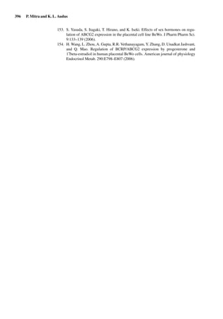 Drug Absorption Studies  2008