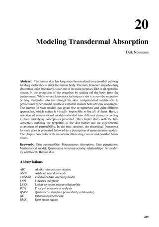 Drug Absorption Studies  2008