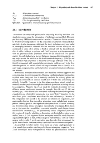 Drug Absorption Studies  2008