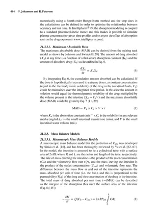 Drug Absorption Studies  2008