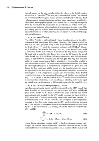Drug Absorption Studies  2008