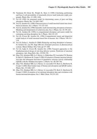Drug Absorption Studies  2008