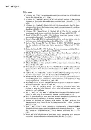 Drug Absorption Studies  2008