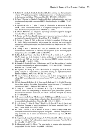 Drug Absorption Studies  2008