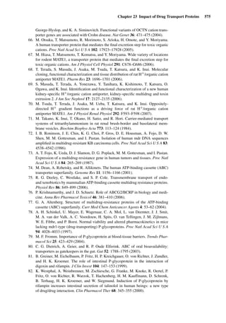 Drug Absorption Studies  2008