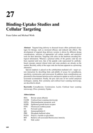 Drug Absorption Studies  2008
