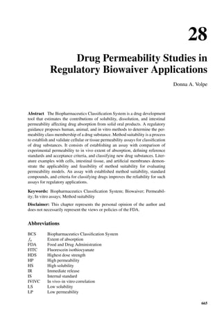 Drug Absorption Studies  2008
