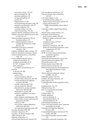 Drug Absorption Studies  2008