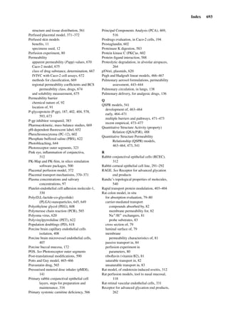 Drug Absorption Studies  2008