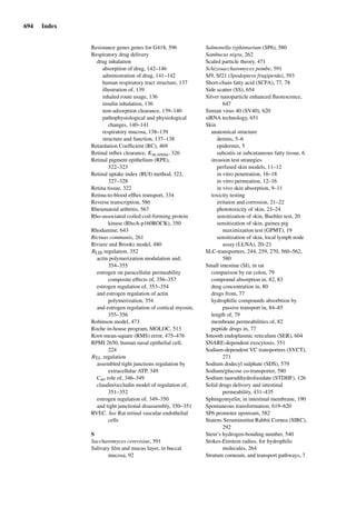 Drug Absorption Studies  2008