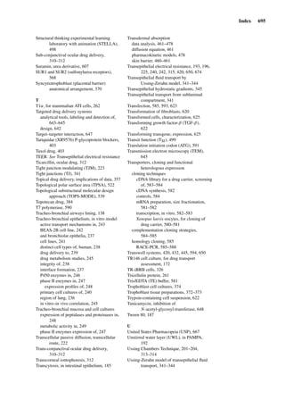 Drug Absorption Studies  2008
