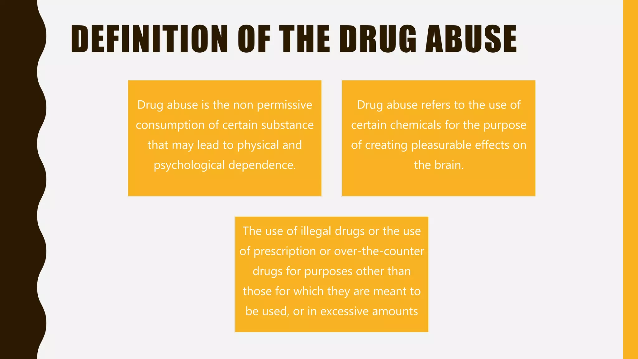 Drug abuse | PPTX