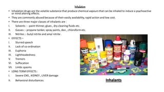 Drug abuse | PPTX