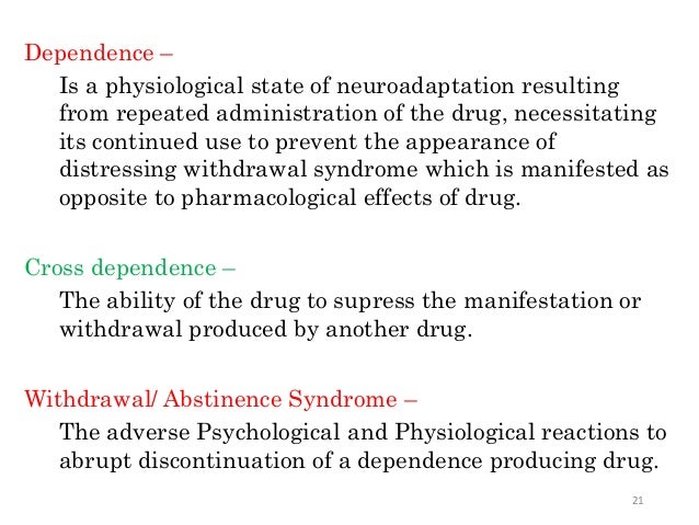 Drug Addiction