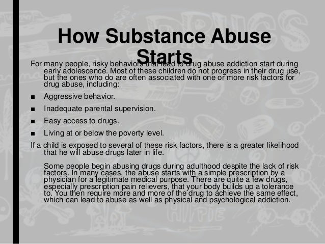 adolescence and substance abuse or addiction essay Adolescent substance abuse term papers on the sociological aspects of treatment and counseling for young people with abuse issues custom term paper on substance abuse from paper masters. adolescence and substance abuse or addiction essay Adolescent substance abuse term papers on the sociological aspects of treatment and counseling for young people with abuse issues custom term paper on substance abuse from paper masters.