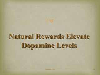  
Natural Rewards Elevate 
Dopamine Levels 
Mohsin Aziz 24 
 