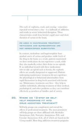 Principles of Drug Addiction Treatment | PDF