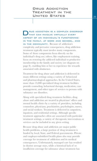 Principles of Drug Addiction Treatment | PDF