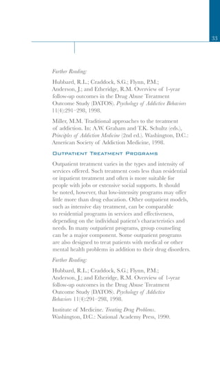 Principles of Drug Addiction Treatment | PDF