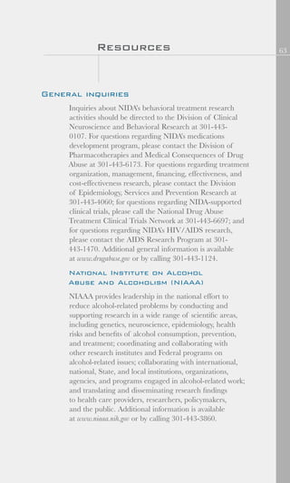 Principles of Drug Addiction Treatment | PDF