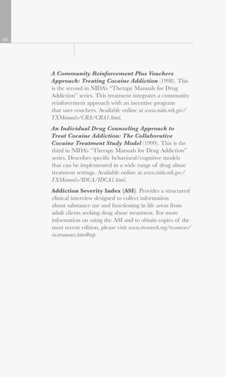 Principles of Drug Addiction Treatment | PDF
