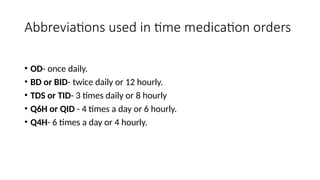 DRUG ADMINISTRATION.pptx ekwendweni college | PPTX