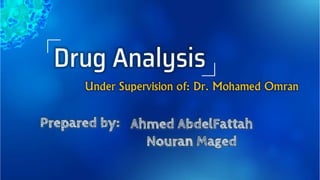 Drug analysis 