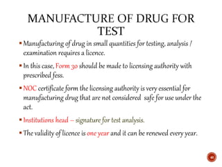 DRUG AND COSMATIC ACT 1940 AND RULES 1945.pptx