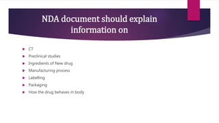 Drug approval in US, EU & India | PPTX