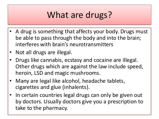 Dangers of drug abuse essay