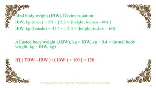 Drug calculations | PPTX