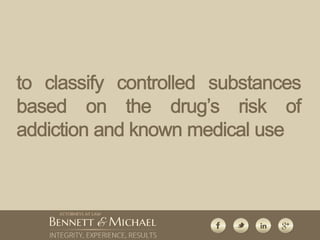 Penalties for the Sale or Manufacture of a
Controlled Substance
 