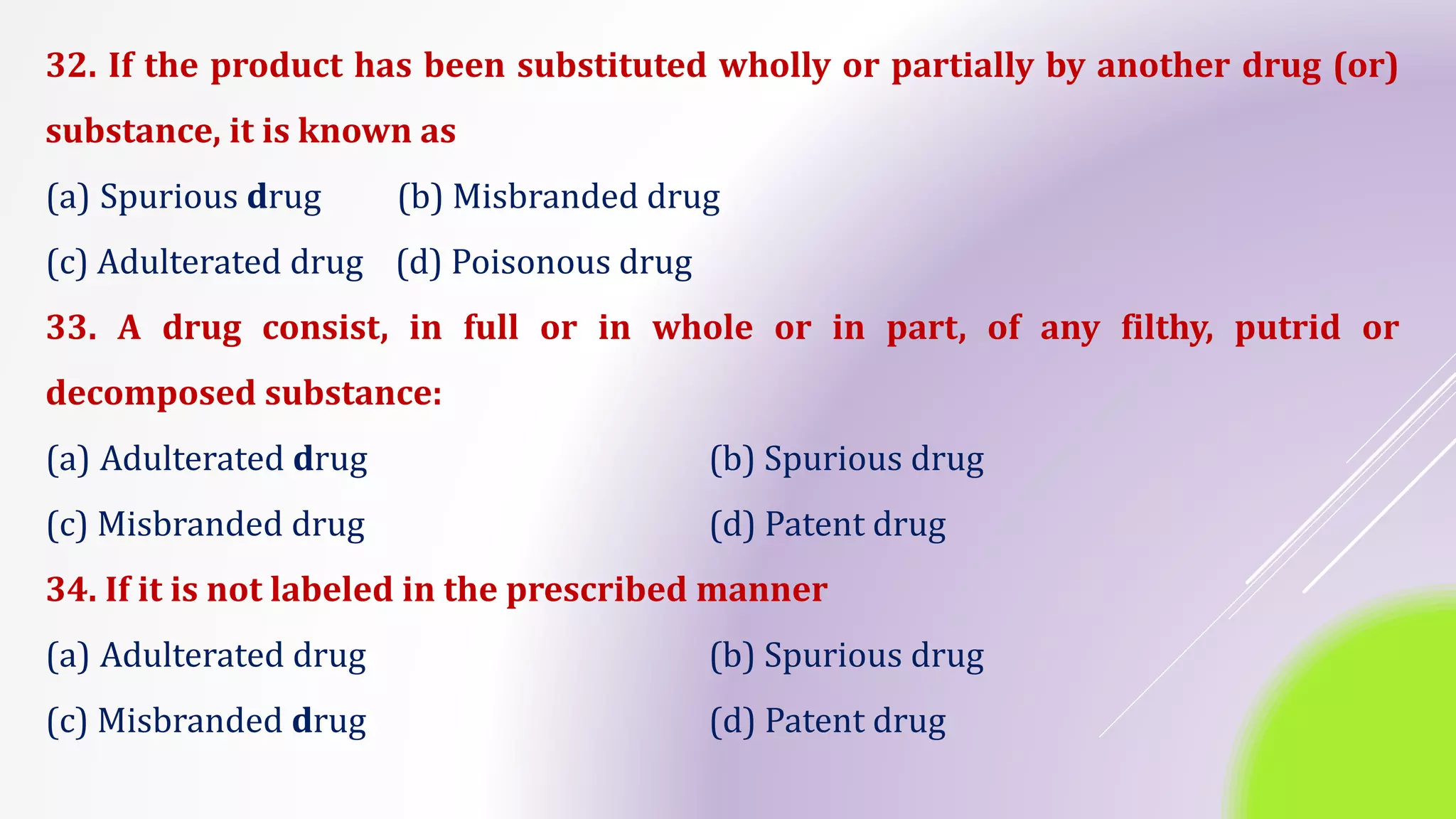 Spurious Drug Example Drug & Cosmetic Act.pdf
