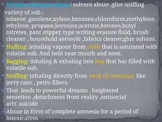 drug dependance and abuse.pptx and the drugs | PPTX