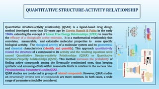 Qsar Methods Drug Design | PDF