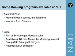 Drug Docking Software Advanced Computational Drug Design | PPTX