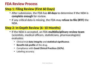 Drug Discovery and Clinical Evaluation of New Drugs | PPTX