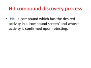 Drug discovery clinical evaluation of new drugs | PPTX