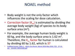 Noael Calculation Example Drug discovery clinical evaluation of new drugs | PPTX