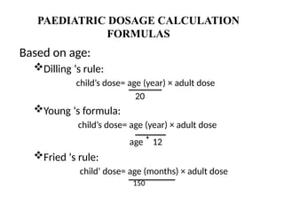 Drug dosage calculations mbbs pracs.pptx