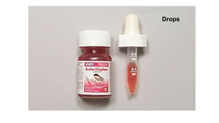 Rycox Drop DRUG DOSAGE FORMS pharmacy foundations ppt | PPTX