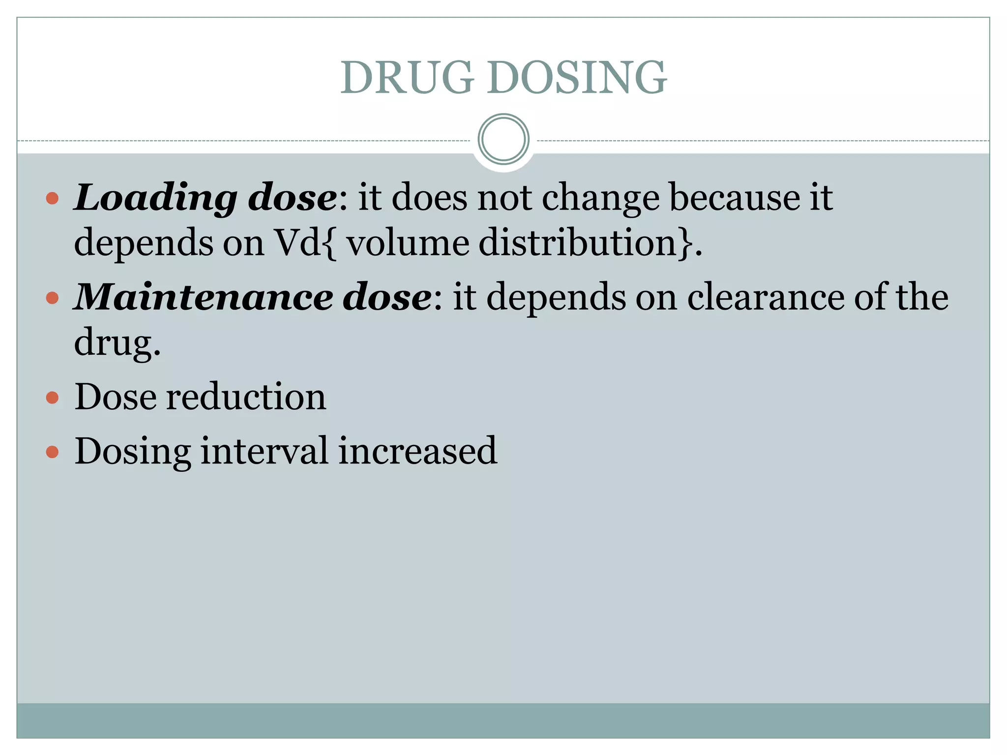 Drug dosing in renal failure | PDF