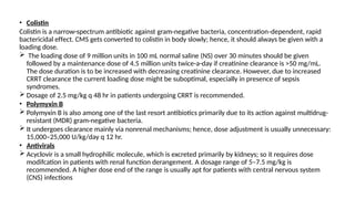Comprehensive Guide to Antibiotic Dosing in Renal Replacement Therapy ...