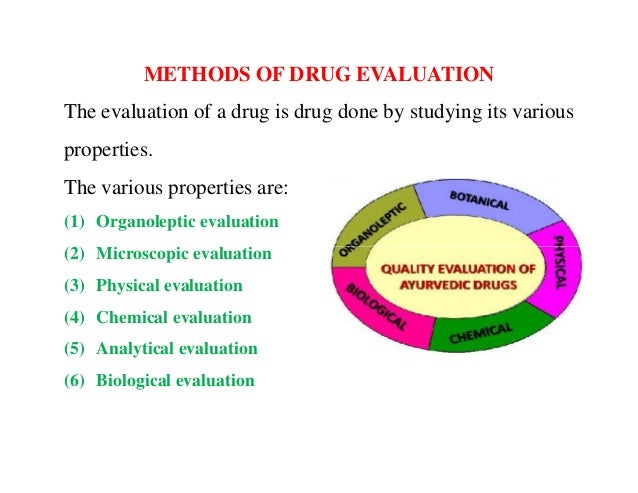Essay on chemical assays for drugs